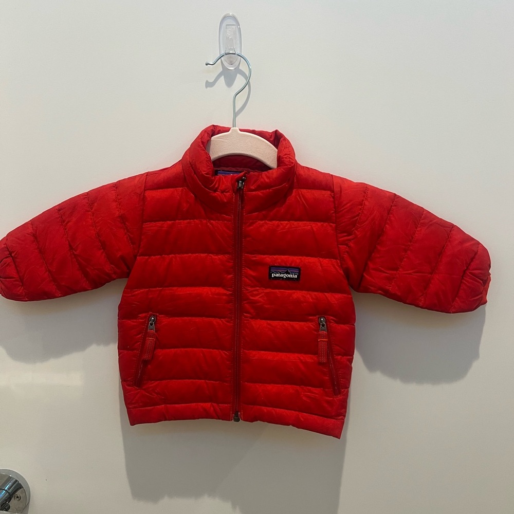 Patagonia Vibrant Red Quilted Jacket